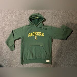 Men’s Classic Reebok Green Bay Packers Hoodie, Large